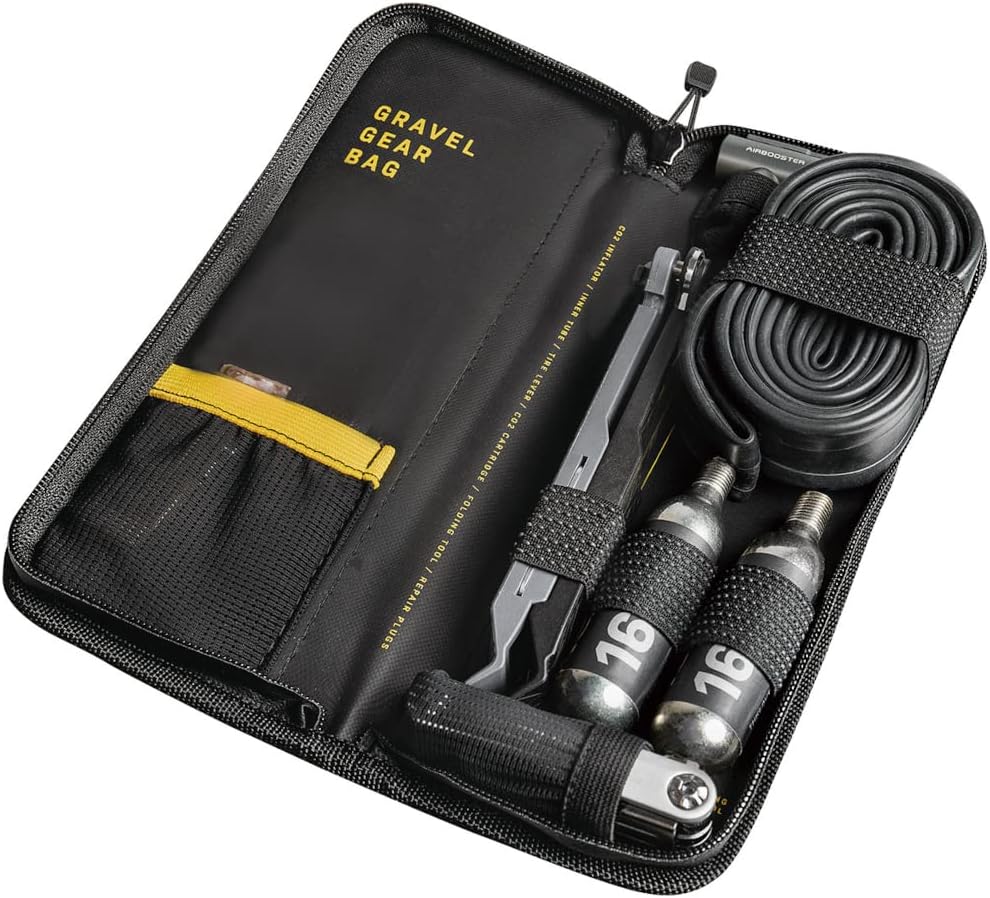 Topeak Unisex – Erwachsene Gear Bag Gravel horizontale Schlauchtasche mit Klettverschluss und Zubehö
