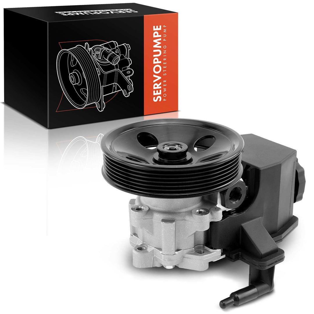 Frankberg Servopumpe Hydraulikpumpe Lenkung Mit Keilrippenriemenscheibe Kompatibel mit C-Klasse W203