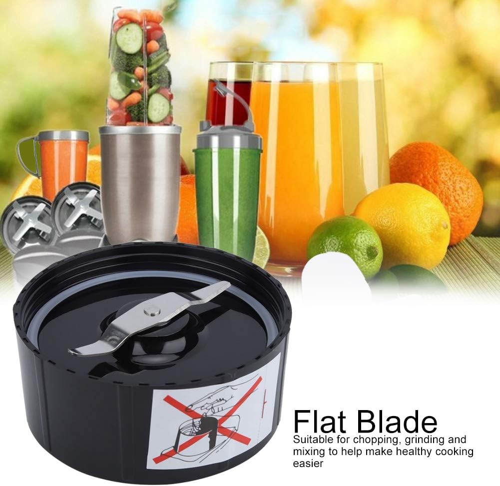 Haofy Mixer Ersatzklinge, Extractor Cross oder Flat Blade Ersatzteile mit Silikondichtungen O-Ring,