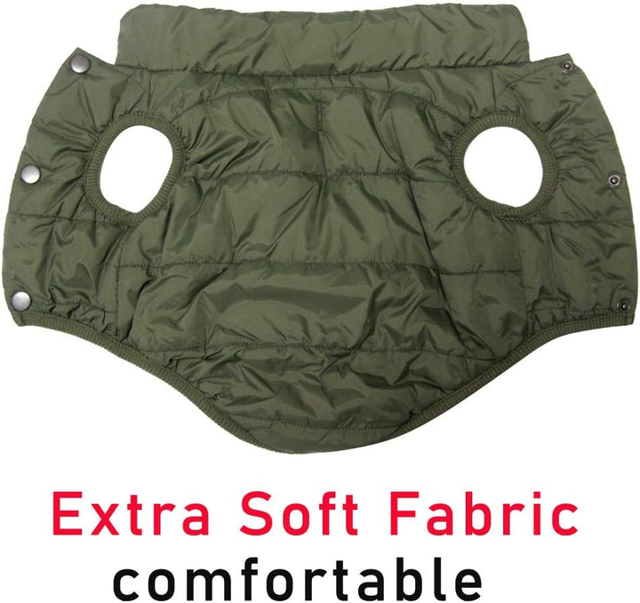 JoyDaog Fleece Hundejacke für Winter kaltes Wetter, Extra Weicher Hundemantel für Kleine Hunde, Wind