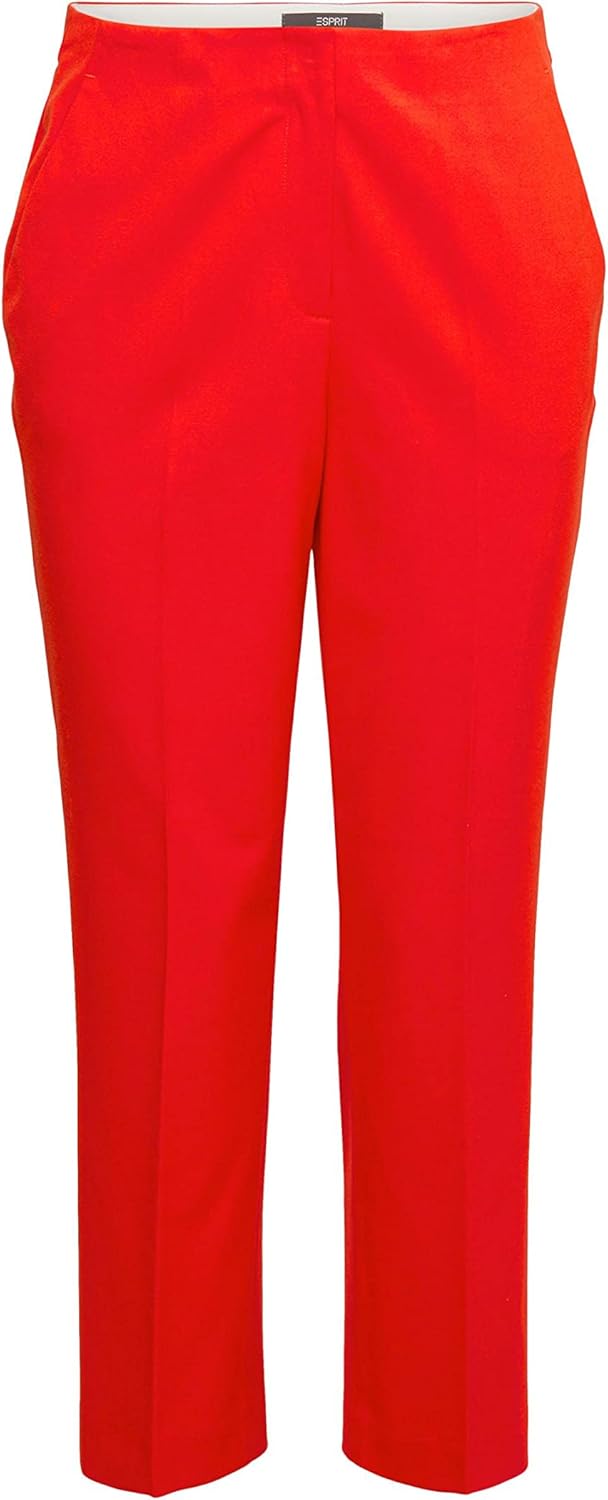 ESPRIT Damen Hose 36 630/Red, 36 630/Red