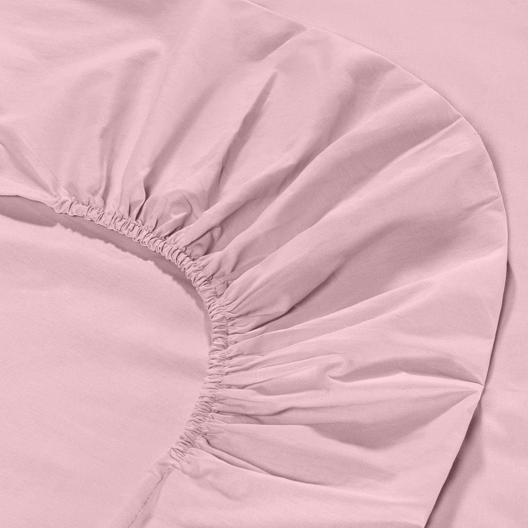 Caleffi - Bettwäsche-Set aus Baumwolle, einfarbig, für Einzelbett, Hellblau