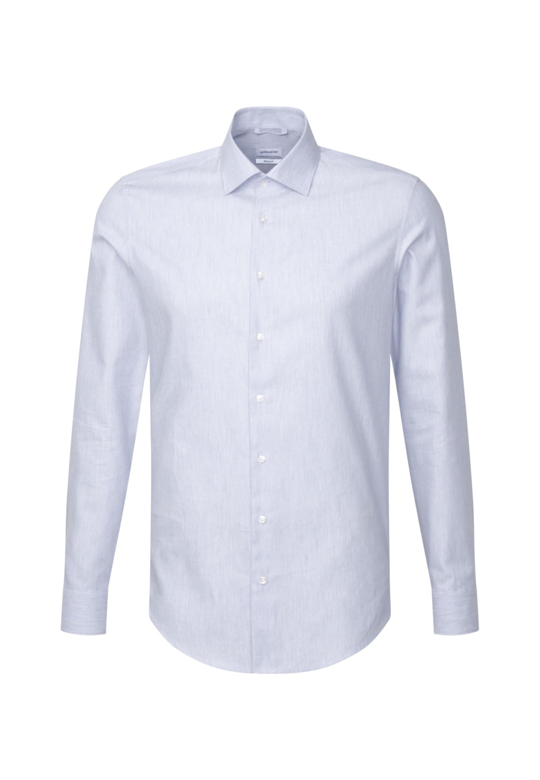 Seidensticker Herren Regular Fit Langarm Hemd 44 Hellblau, 44 Hellblau