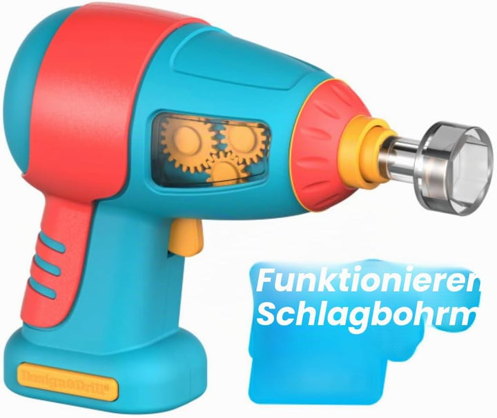 Learning Resources Design & Drill Schrauberkumpel-Feuerwehrauto, Konstruktionsspielzeug für die Fein