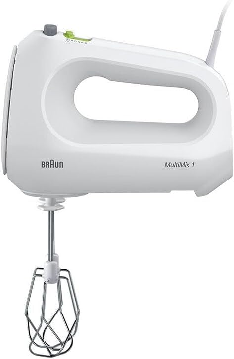 Braun Household HM1010WH MultiMix 1, Kunststoff, Weiss