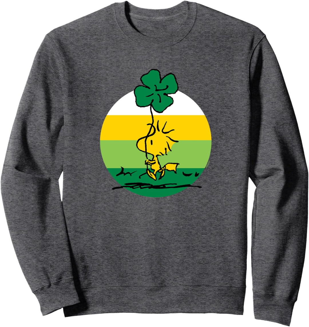 Peanuts - St. Patricks Day Woodstock Kleeblatt Sweatshirt