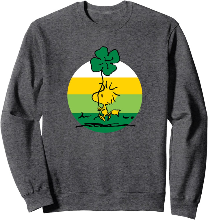 Peanuts - St. Patricks Day Woodstock Kleeblatt Sweatshirt