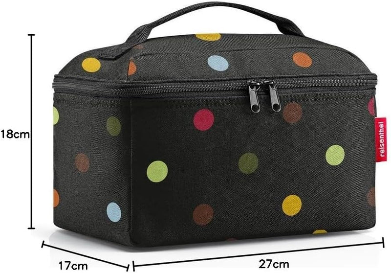 reisenthel beautycase dots - quadratischer Kulturbeutel, Gepäckorganisator, Kosmetiktasche, Dots