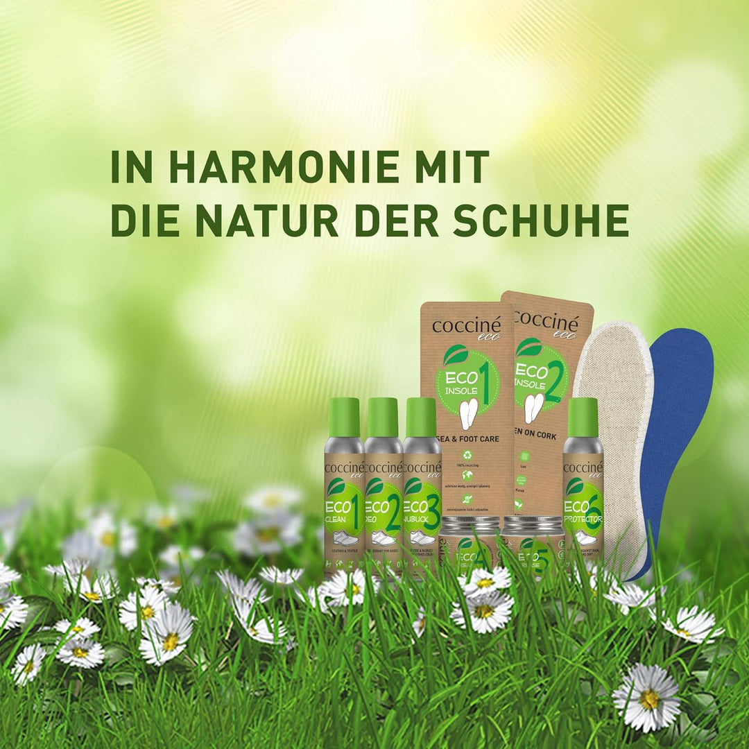 Cocciné - Wildleder Pflege Set | Nubuklederpflege | Nubuk Lederpflege | Schuhe Färben | Imprägniersp