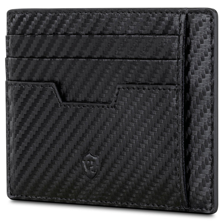 VON HEESEN® Kartenetui mit RFID Schutz - 9 Fächer - Querformat Kreditkartenetui für Damen & Herren (