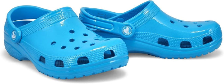 Crocs Unisex Classic Clog Clogs, 36/37 EU Neon Hl Ocean