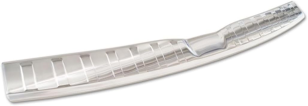 Avisa Edelstahl Heckstossstangenschutz kompatibel mit Dacia Spring 2020- 'Ribs'