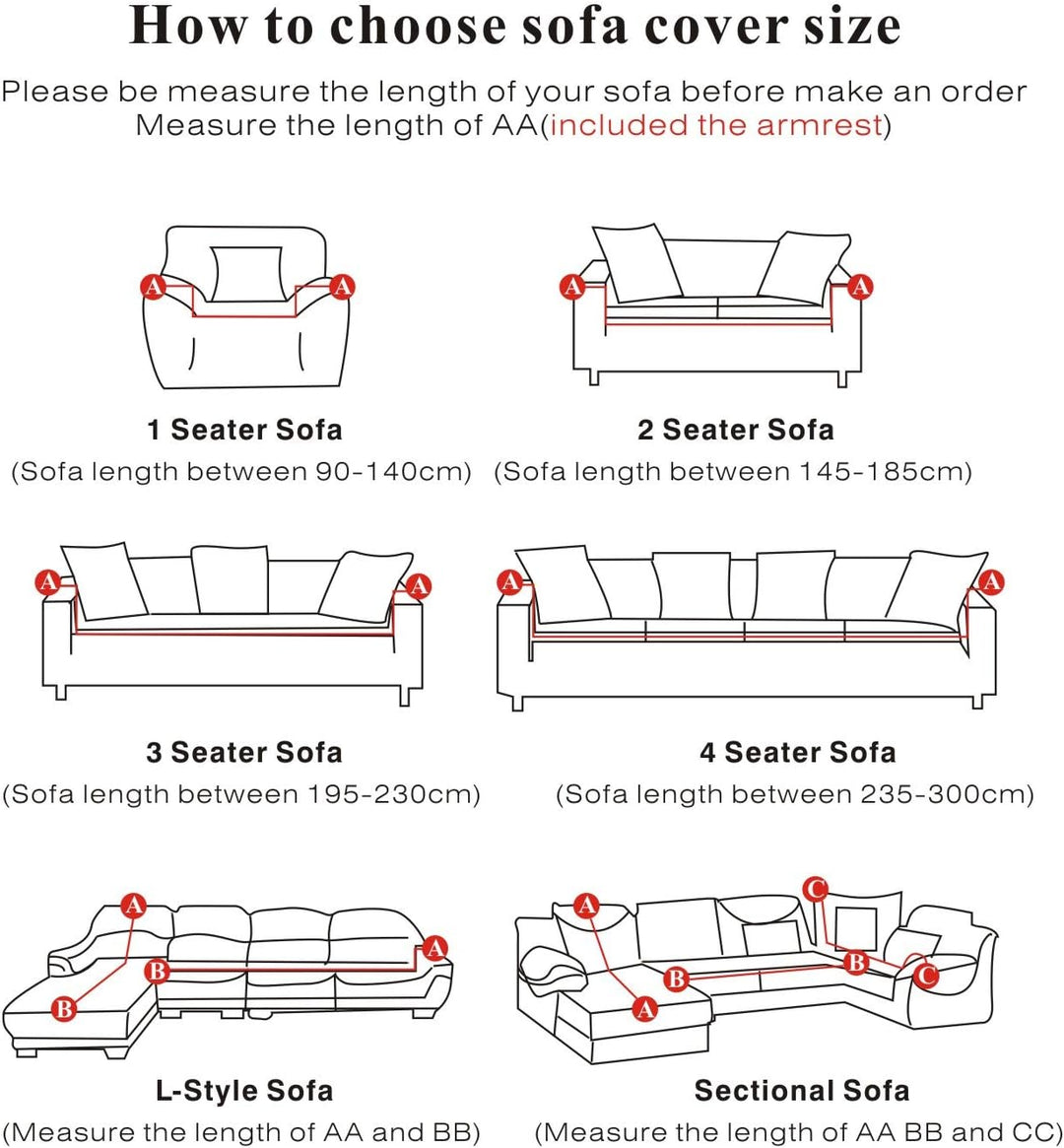 PETCUTE Sofabezug Sofa Überwürfe elastische Stretch Sofa bezug Sofahusse 2 Sitzer couchbezug Stretch
