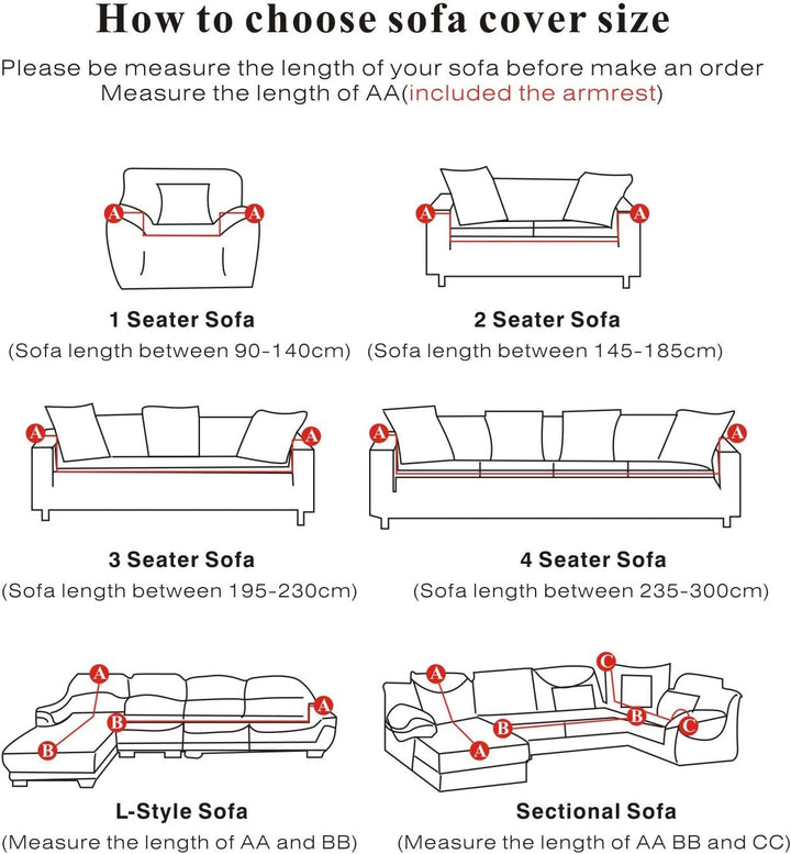 PETCUTE Sofabezug Sofa Überwürfe elastische Stretch Sofa bezug Sofahusse 2 Sitzer couchbezug Stretch
