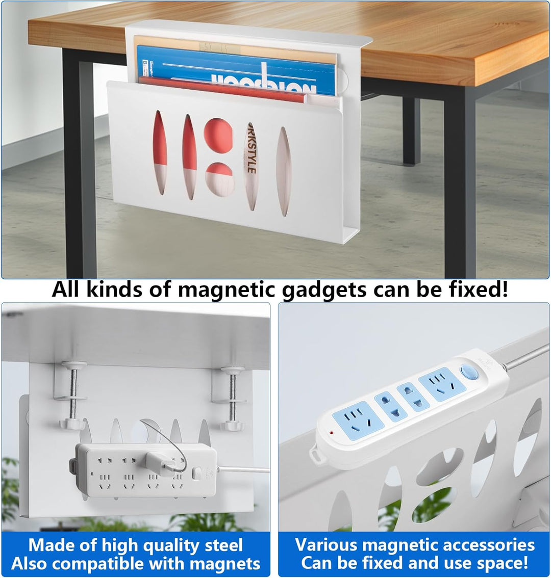 HAQIUHETO schubladen Organizer Laptop Stand Notebook ständer,Aus Stahl,kein Bohren erforderlich Zijs