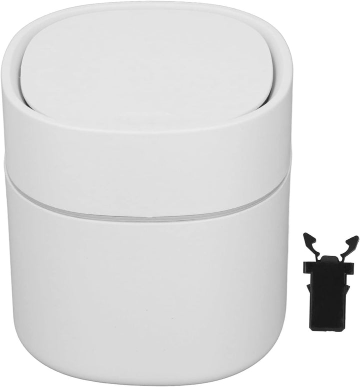 TOPINCN Mülleimer Papierkorb Mini Desktop Mülleimer Reinigungsdose mit Deckel Schuttaufbewahrung Kle
