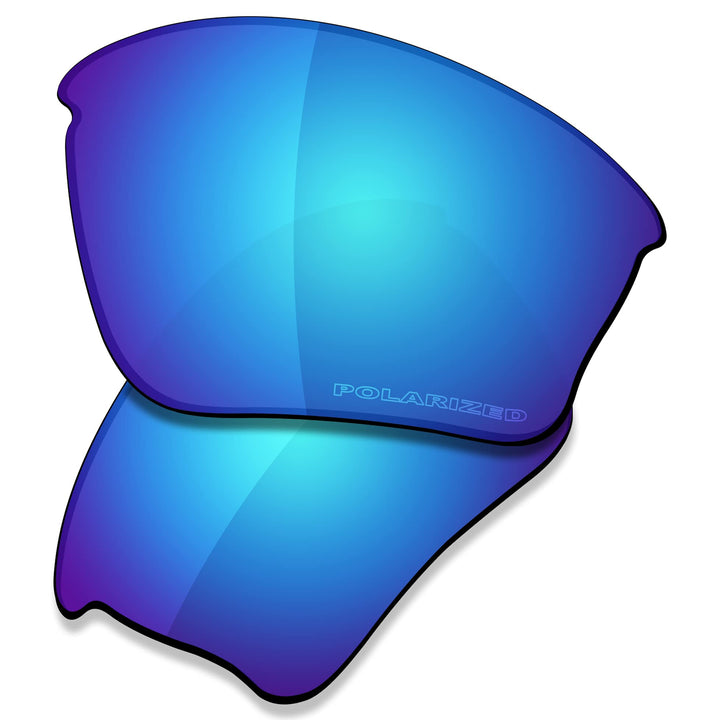 Saucer Premium Ersatzgläser für Oakley Half Jacket XLJ Sonnenbrillen High Definition - Glacier Blue