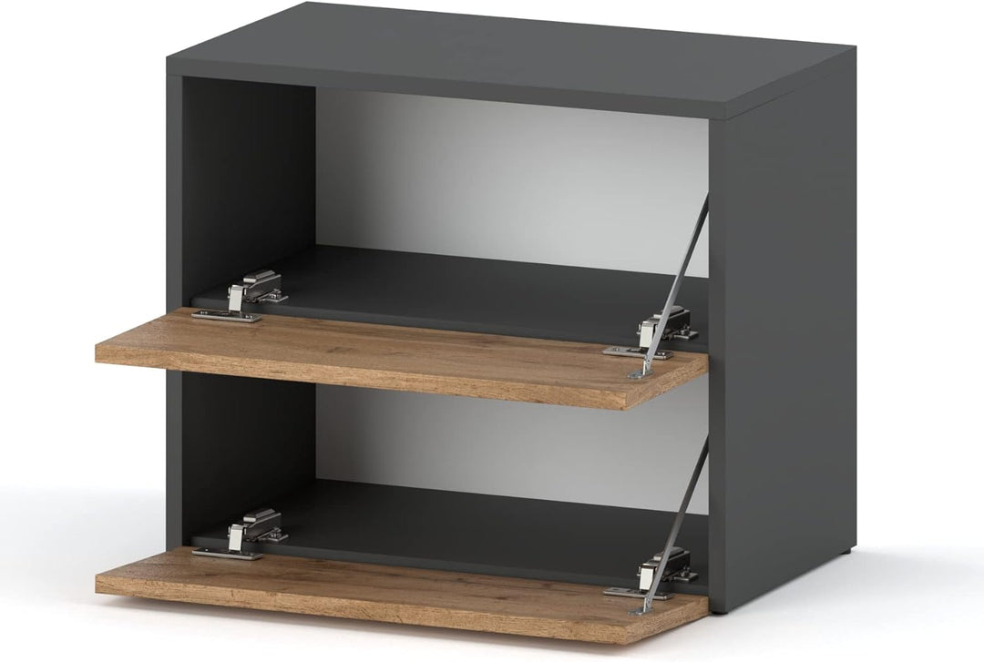 MRBLS Schuhschrank für den Flur | Schuhregal modular | Schrank mit Platz zum Aufbewahren von Schuhen