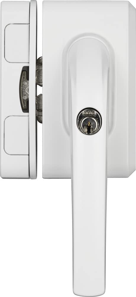 ABUS Fenster-Zusatzsicherung FO500N AL0125 - Fensterschloss mit Druckzylinder, gleichschliessend - A