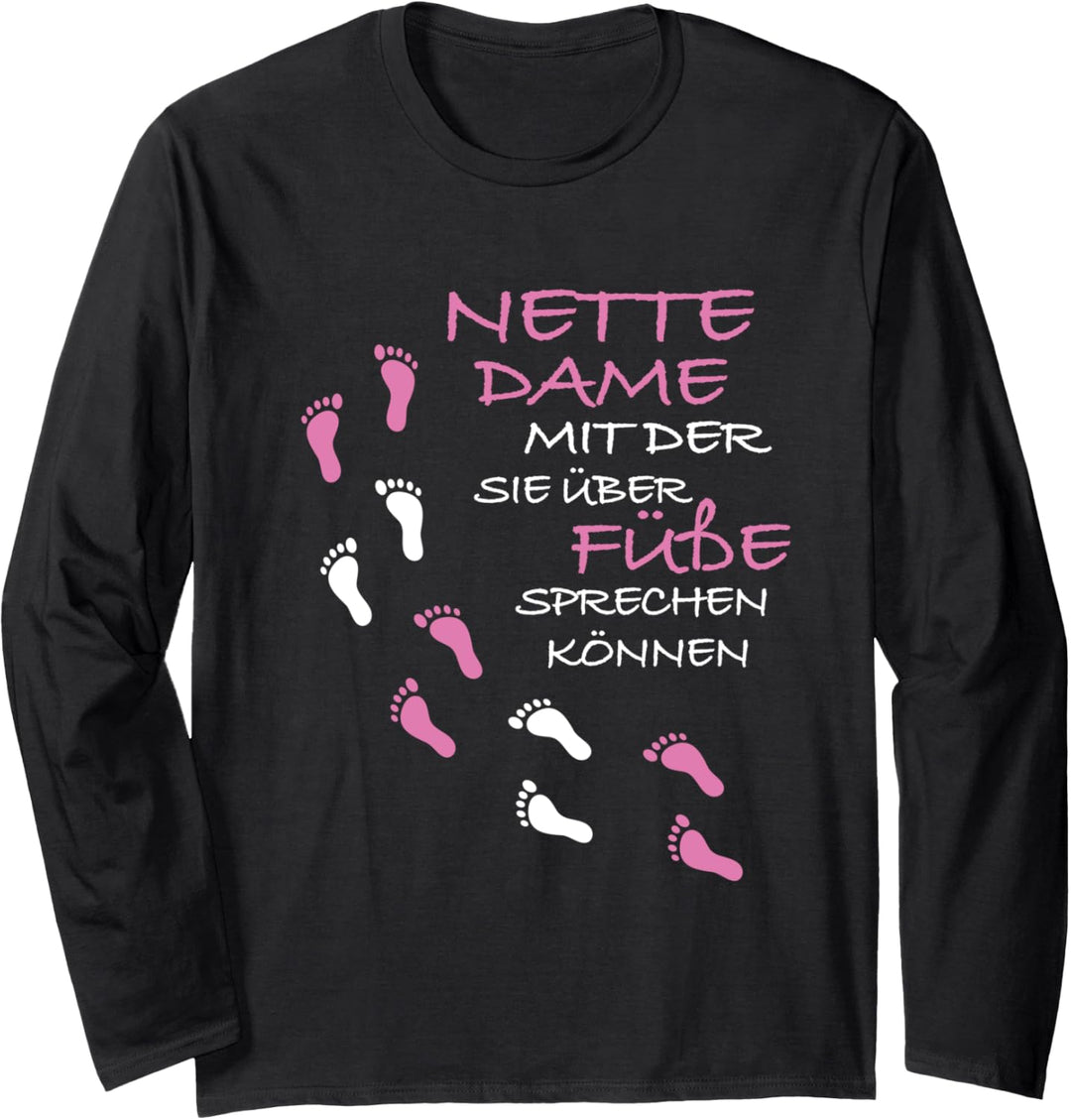Podologe Podologin Outfit Podologie Fusspflege Fusspflegerin Langarmshirt