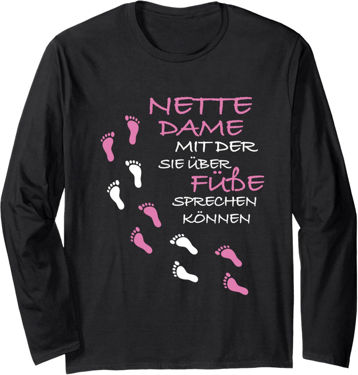 Podologe Podologin Outfit Podologie Fusspflege Fusspflegerin Langarmshirt