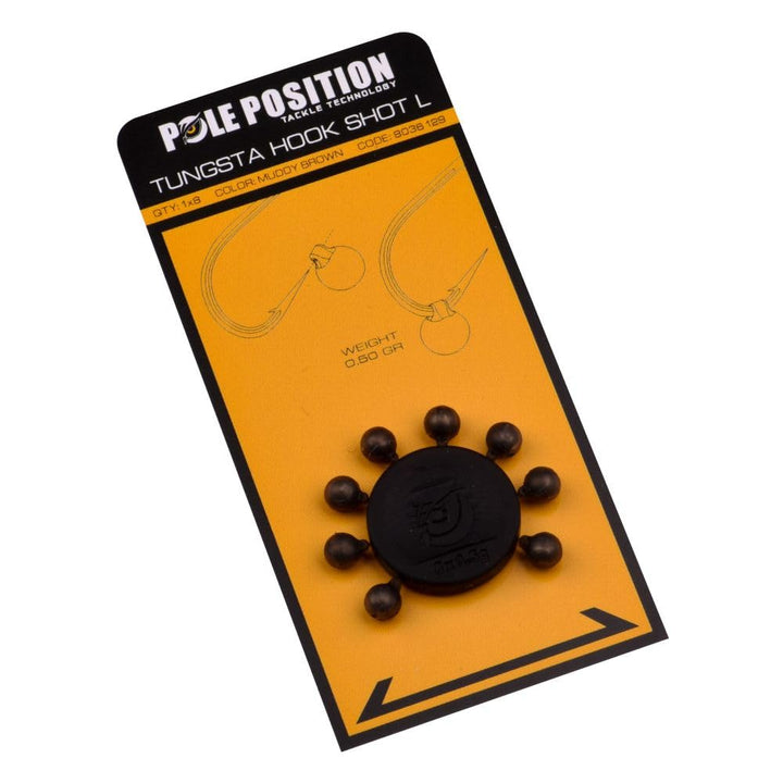 Pole Position Tungsta Hook Shot (8 pcs) - Maat : Large 0.50g