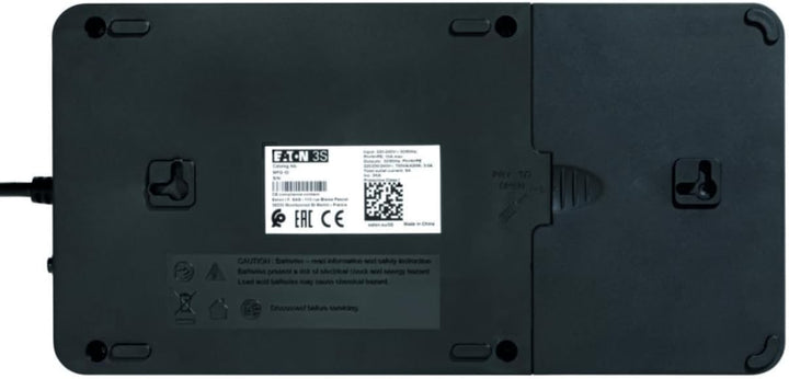 Eaton 3S 700 IEC - 3S700I - Unterbrechungsfreie Stromversorgung (USV) - 700 VA mit Überspannungsschu