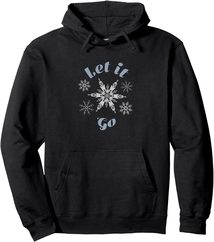 Disney Frozen Let It Go Snowflake Pullover Hoodie