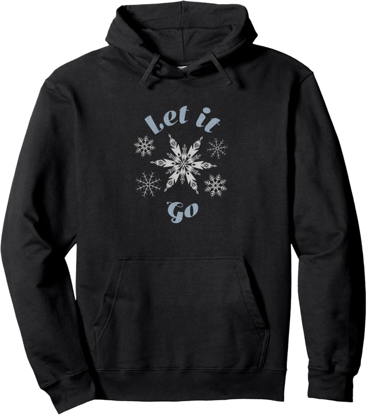 Disney Frozen Let It Go Snowflake Pullover Hoodie
