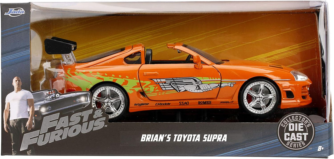 Jada Toys Fast & Furious 1 24 Diecast Toyota Supra Vehicle by Jada