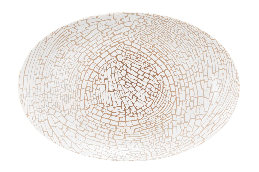 Seltmann 001.764231 Porzellan Teller, Oval, 31.5cm Length, 21cm Width