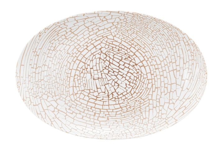 Seltmann 001.764231 Porzellan Teller, Oval, 31.5cm Length, 21cm Width