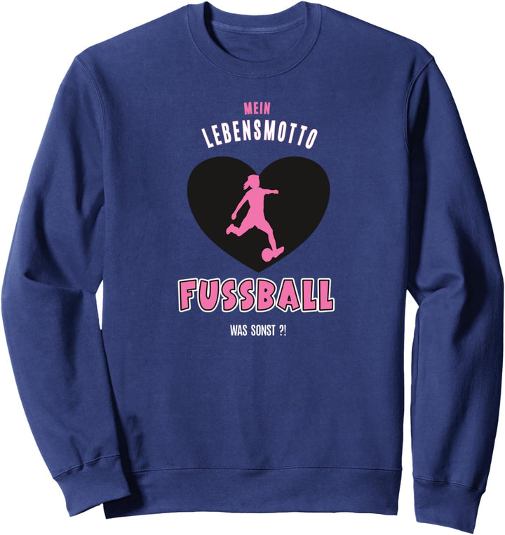 Fussball Spielerin Fussballspiel Fussballspielerin Sweatshirt