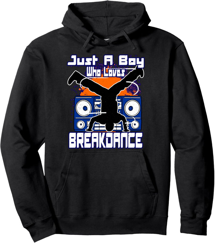 Nur ein Junge Breakdance Geschenk Tänzer Breakdance Pullover Hoodie