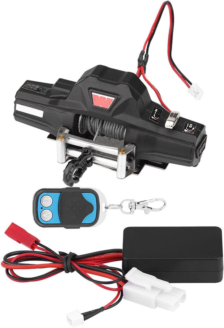 Dilwe RC Auto Winch dual motorwinde Massstab 1/8 RC Modellauto Crawler Car Zweimotorige Winsch mit F