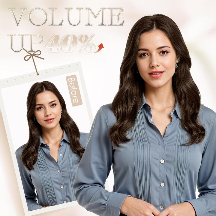 Elailite Extensions Echthaar Bonding 1g/s 45cm #4 Mittelbraun U Tip Hair Extensions Haarverlängerung