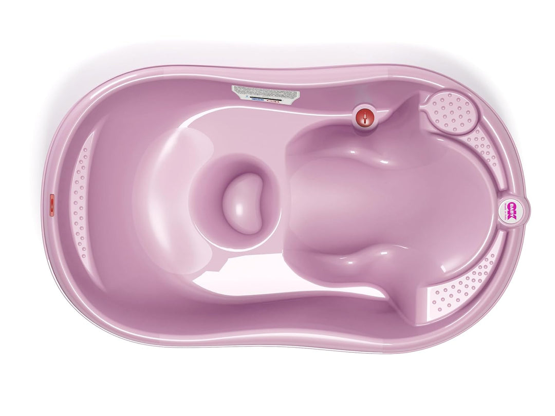 OK Baby N38235435X Onda - Baby-Badewanne, rosa, Rosa