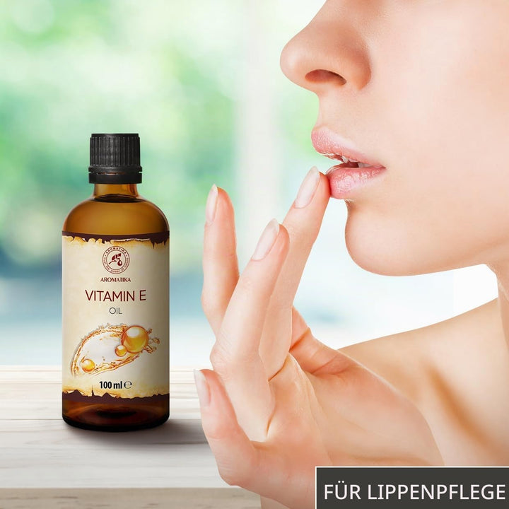 Vitamin E Öl 100ml - Natürlich - Reich an Vitamin E - Vitamin E Oil - Pflege für Gesicht - Körperpfl