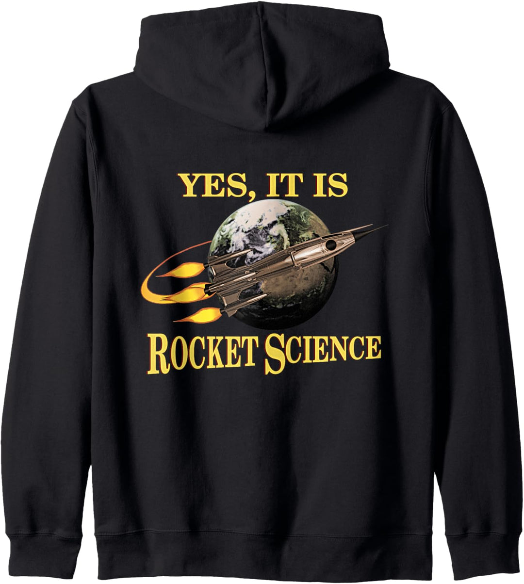 Ja Es ist Rocket Science Funny Aerospace Engineer Kapuzenjacke