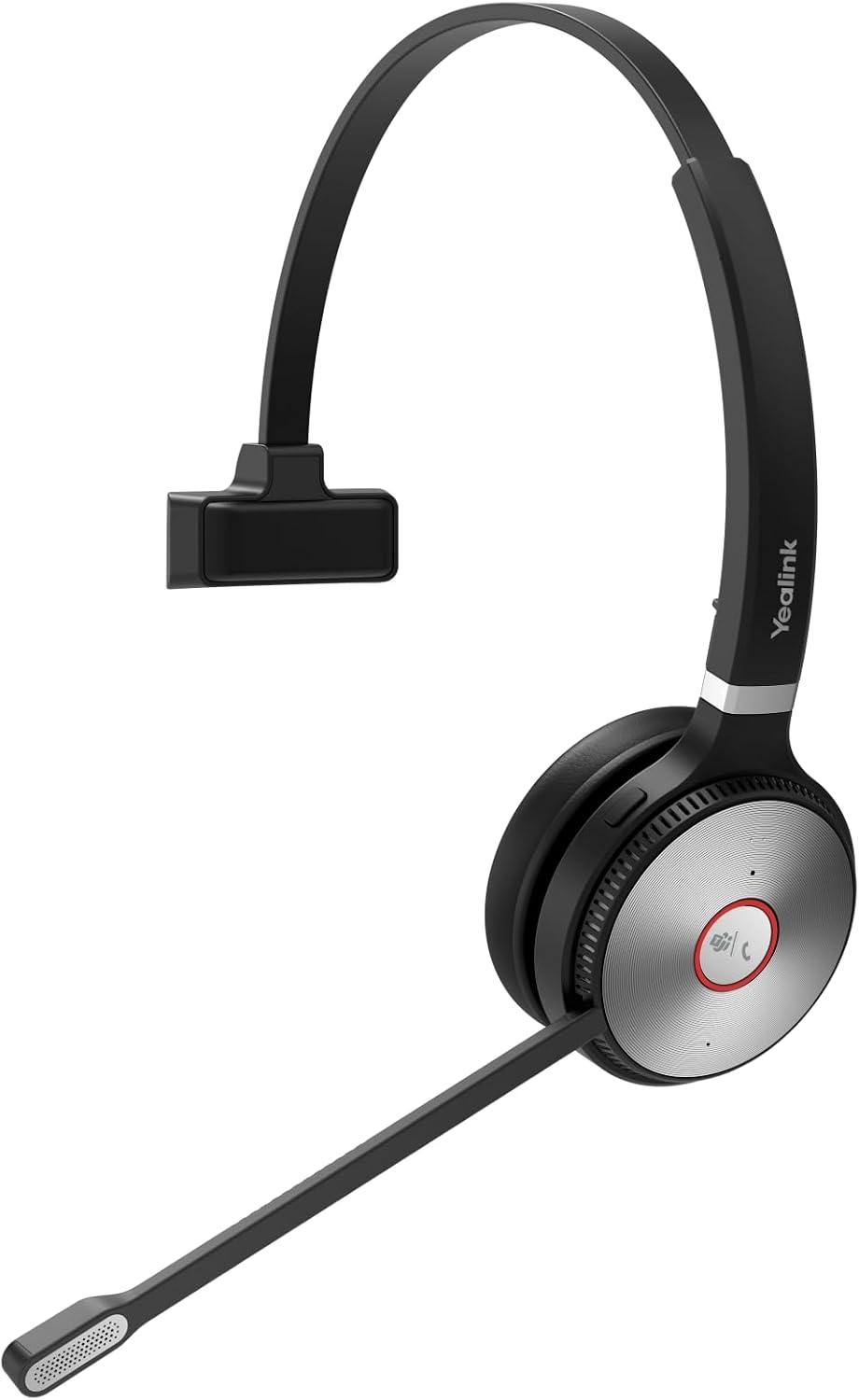 Yealink WH62 Mono DECT Wireless Headset Teams, schwarz WH62 Mono Teams, WH62 Mono Teams