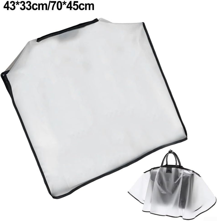 Handtaschen-Regenschutz, Handtaschen-Regenmantel-Tasche, wasserdichte EVA-Abdeckung, Regenschutzhüll