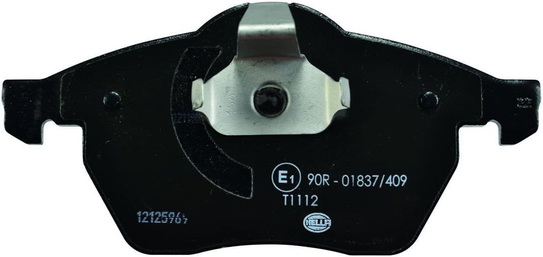 HELLA PAGID 8DB 355 008-041 Bremsbelagsatz - T1112 - Dicke/Stärke: 19.6mm - Bremssystem: Teves - mit