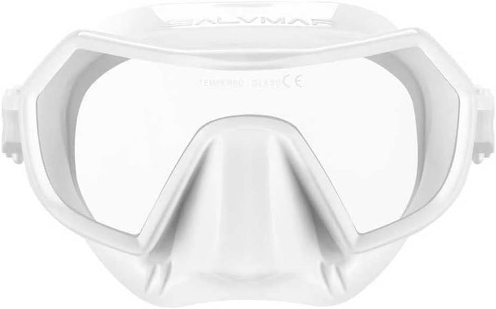 SALVIMAR Endless Maske MID Size Weiss, MID Size Wei&#xDF;