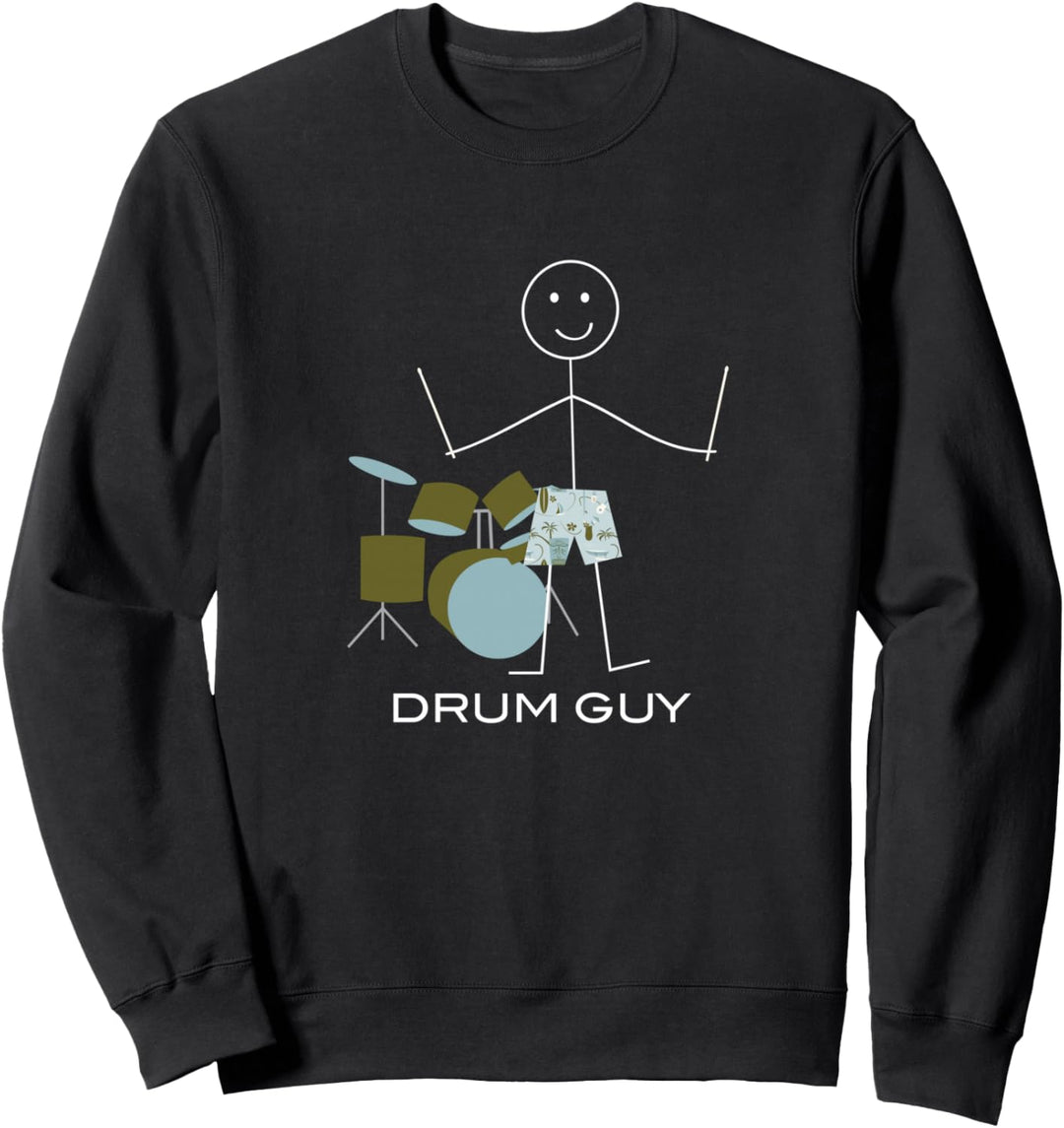 Lustiger Herrentrommler, Junge Trommelmusiker Sweatshirt