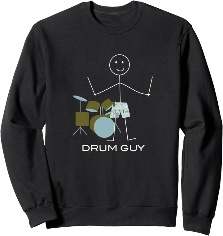 Lustiger Herrentrommler, Junge Trommelmusiker Sweatshirt