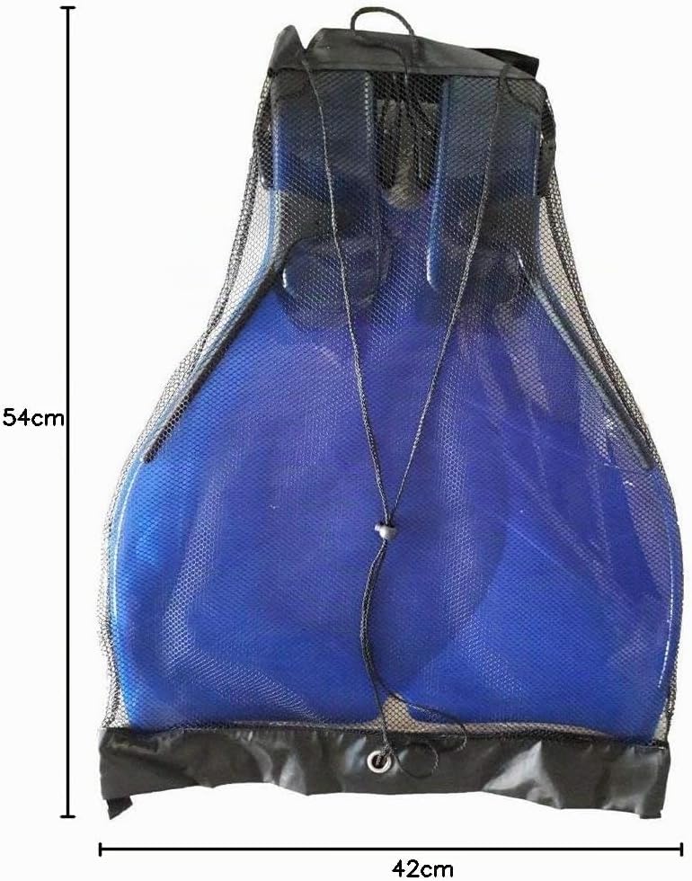 Sweam - Monoflosse 39-43 Verstellbar, Blau