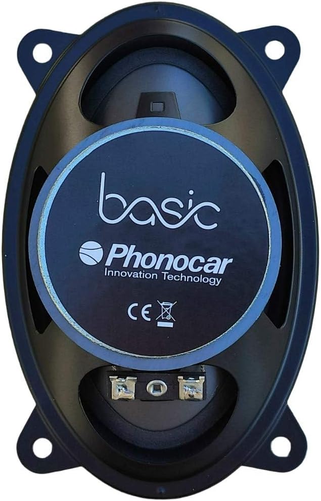 KIT Set FÜR PHONOCAR Basic 66021 2-Wege-Koaxiallautsprecher, 4" x 6" 9,00 x 15,00 cm 90 x 150 mm, 30