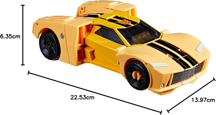 Transformers Spielzeug EarthSpark Deluxe-Klasse Bumblebee, 12,5 cm grosse Action-Figur, Roboterspiel