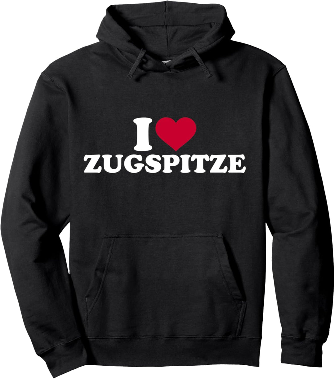 Ich liebe Zugspitze Pullover Hoodie