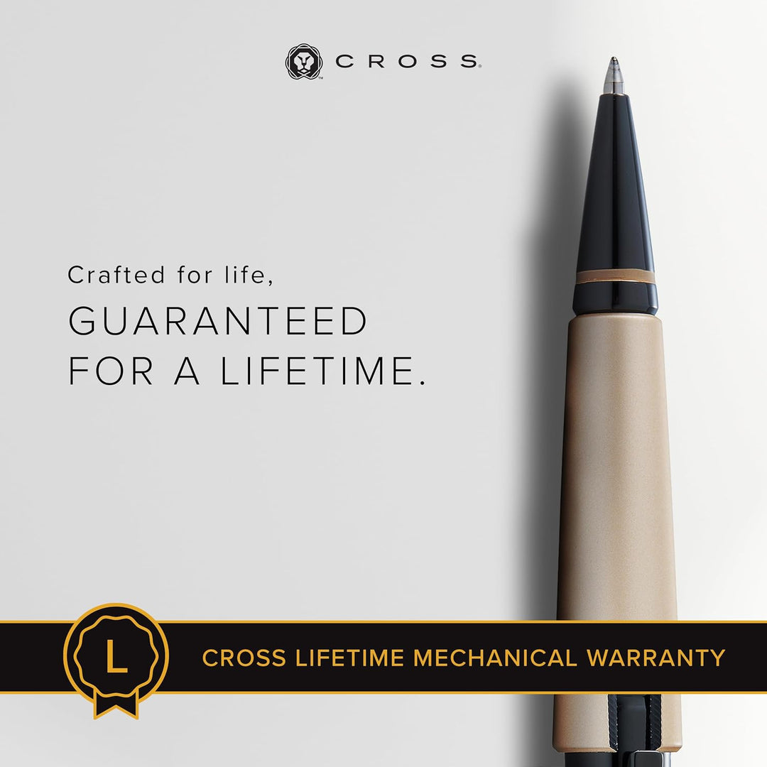 Cross Edge Rollerball (Strichstärke M, Schreibfarbe: schwarz, nachfüllbar, inkl. Premium Geschenkbox